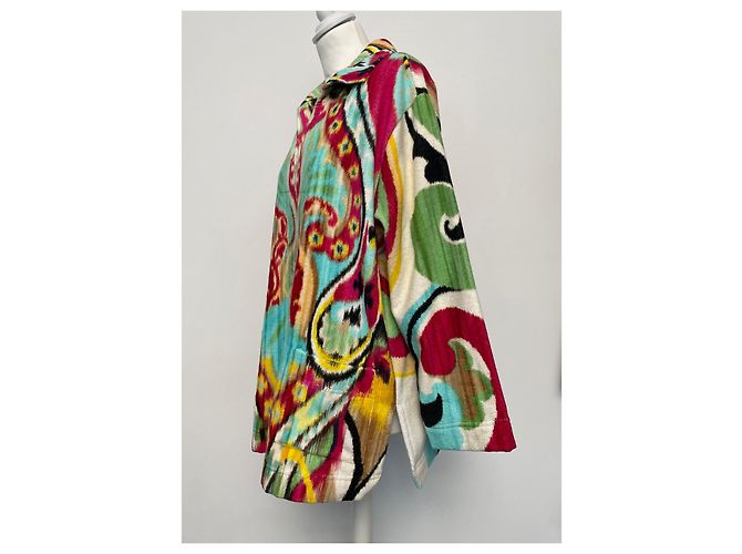 Conjunto de Blusa y Shorts Etro de Algodón Multicolor - vista 6