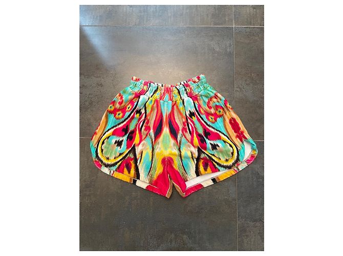 Conjunto de Blusa y Shorts Etro de Algodón Multicolor - vista 9