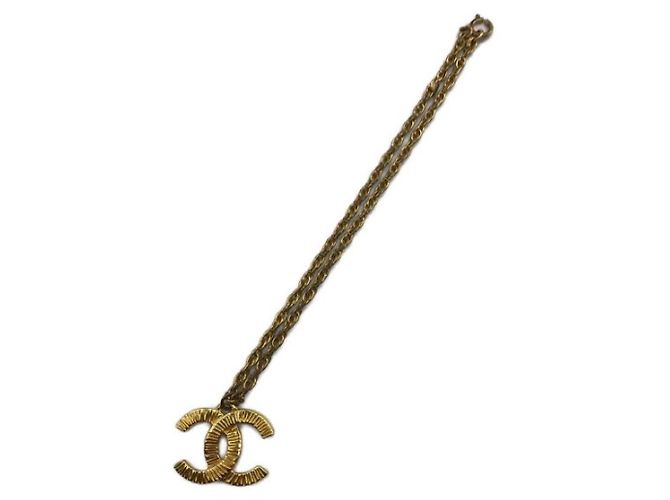 ***Collar CHANEL marca coco Dorado - vista 3