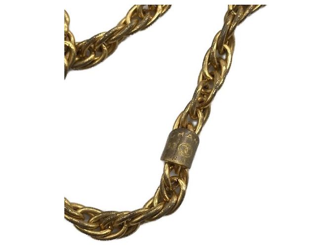 ***Collar CHANEL marca coco Dorado - vista 5