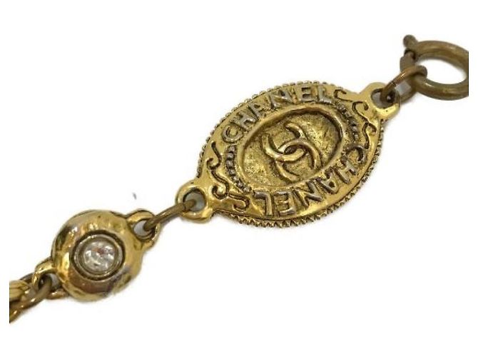 *** CHANEL [OLD] COLLANA A CATENA LUNGA VINTAGE D'oro - vista 2