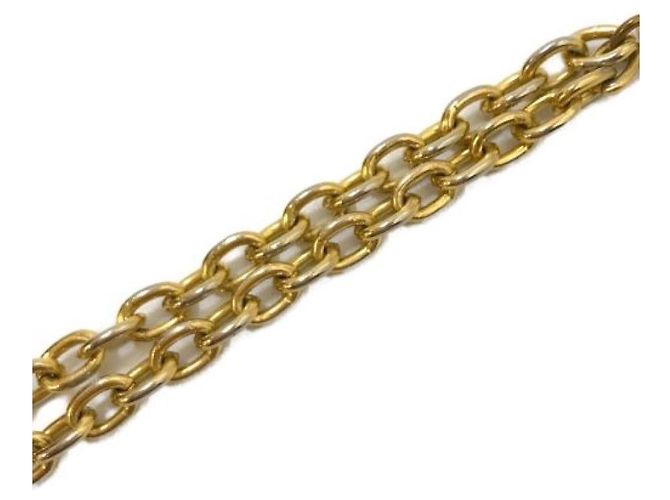 *** CHANEL [OLD] COLLANA A CATENA LUNGA VINTAGE D'oro - vista 6
