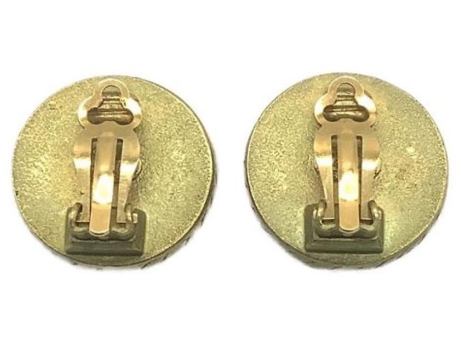 Chanel Ohrringe schwarz und gold Golden - Ansicht 2