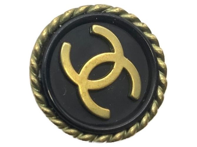 Chanel Ohrringe schwarz und gold Golden - Ansicht 6