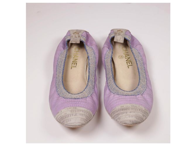Chanel Eidechsen-Ballerinas Mehrfarben - Ansicht 5