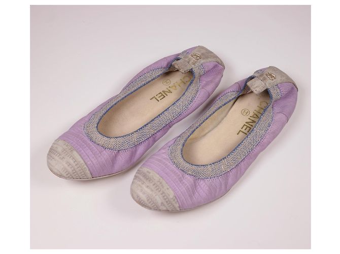 Chanel Eidechsen-Ballerinas Mehrfarben - Ansicht 6