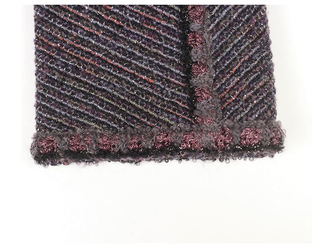 Increíble abrigo de pasarela de Chanel Muy raro Multicolor - vista 18