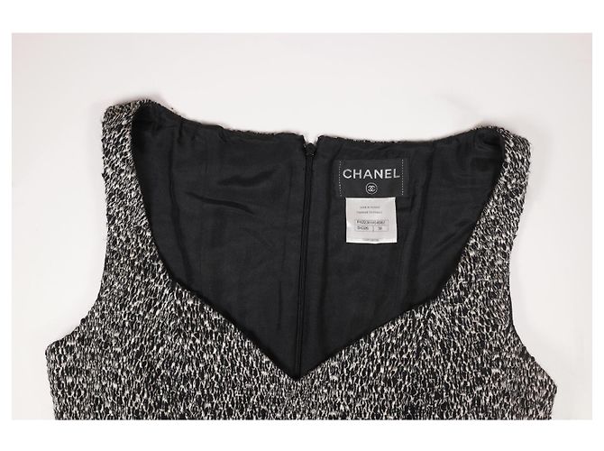 Abito Chanel in misto lana multicolore - vista 10