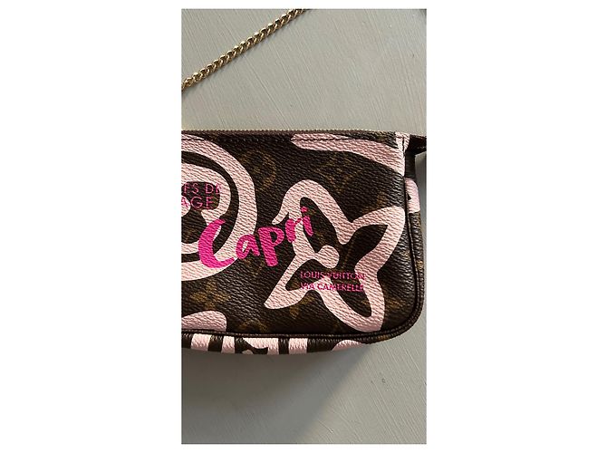 Organizer Louis Vuitton Accesorios mini pochette Edición Limitada Verano 2017 Capri Rosa - vista 3