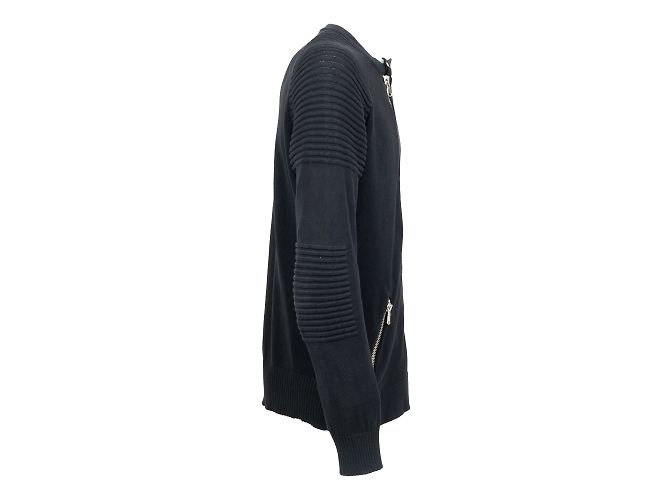 Autre Marque Suéter de malha com zíper Pull Story Preto - vista 2