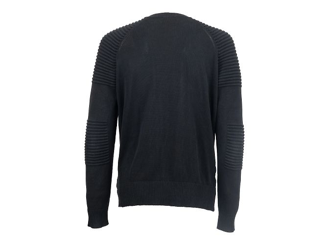 Autre Marque Suéter de malha com zíper Pull Story Preto - vista 3