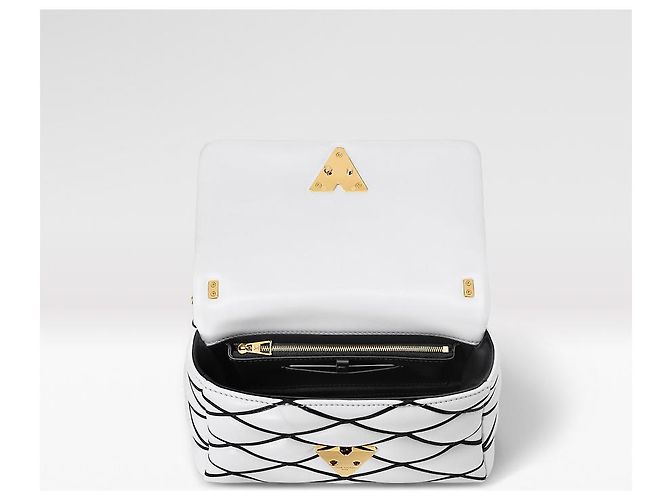 Louis Vuitton LV GO-14 Borsa MM nuova Bianco - vista 3