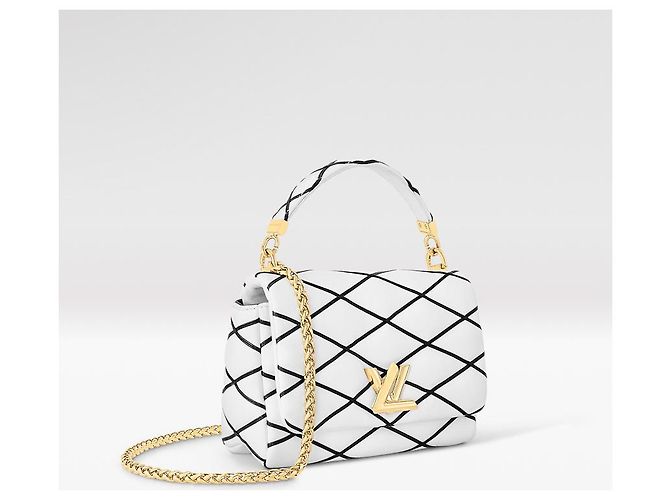 Louis Vuitton LV GO-14 Borsa MM nuova Bianco - vista 4