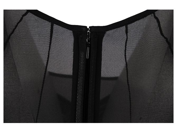 Autre Marque Collection Privée Langes Korsettoberteil Schwarz - Ansicht 3