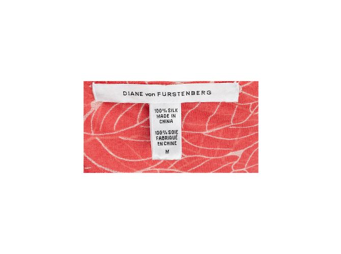 Top estampado Diane Von Furstenberg Rosa - vista 3