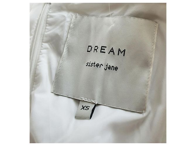 Autre Marque Sister Jane Dream Line Kleid Weiß Viscose - Ansicht 8