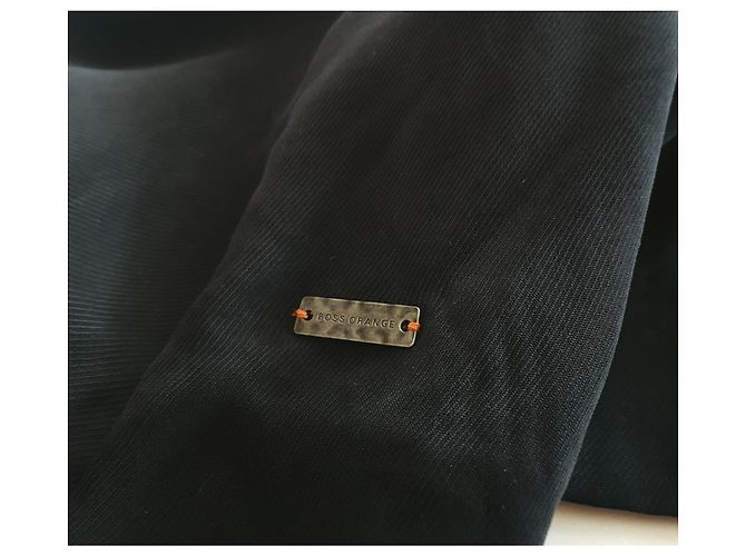 Hugo Boss Giacca Blazer Boss Orange Nera Nero - vista 9