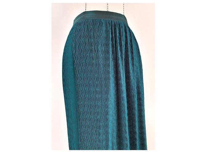 Max Mara Pianoforte Gonna lunga verde - vista 2