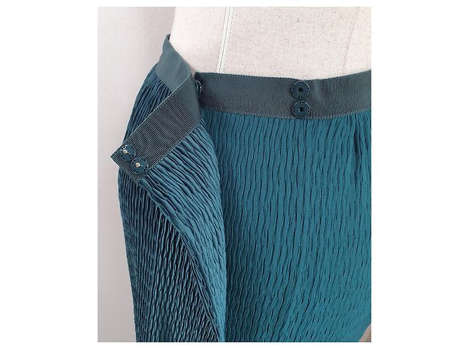 Max Mara Pianoforte Gonna lunga verde - vista 5