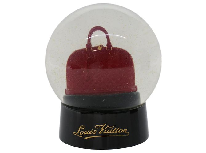 LOUIS VUITTON Snow Globe Alma Glass VIP Only Clear LV Auth 45199 - view 2