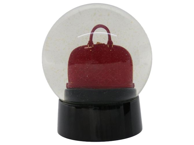 LOUIS VUITTON Snow Globe Alma Glass VIP Only Clear LV Auth 45199 - view 3