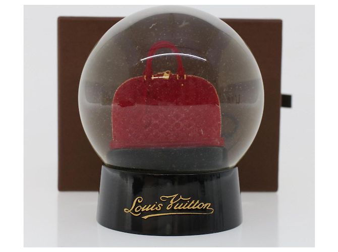 LOUIS VUITTON Snow Globe Alma Glass VIP Only Clear LV Auth 45199 - view 9
