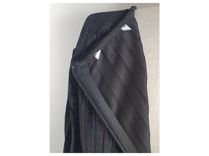 Max Mara Kleid aus schwarzem Samt - Ansicht 5