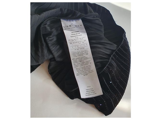 Max Mara Kleid aus schwarzem Samt - Ansicht 6
