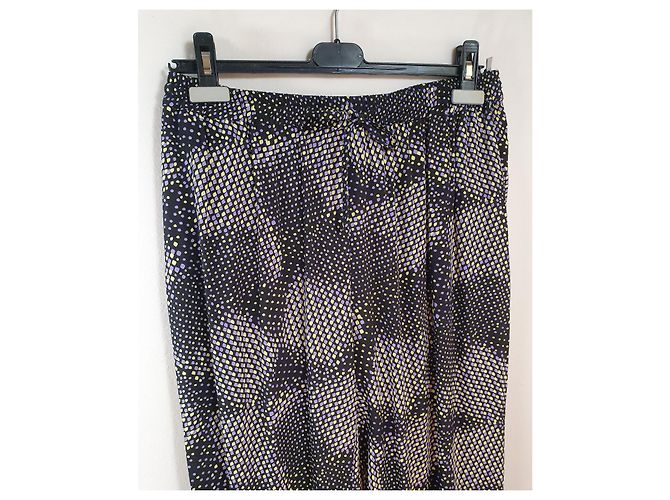 Pantalones Marina Rinaldi de viscosa Multicolor - vista 3