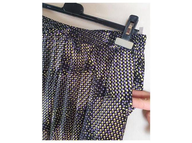 Pantalones Marina Rinaldi de viscosa Multicolor - vista 4