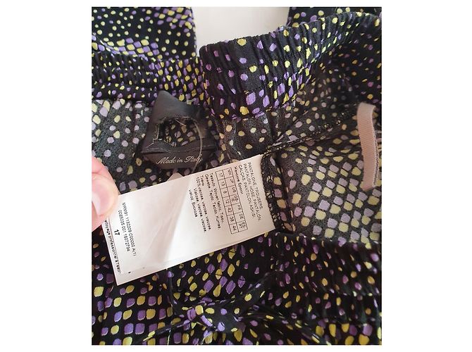 Pantalones Marina Rinaldi de viscosa Multicolor - vista 5
