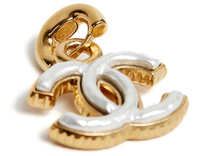 Chanel CC EN AROS Dorado - vista 3