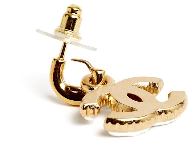 Chanel CC EN AROS Dorado - vista 4