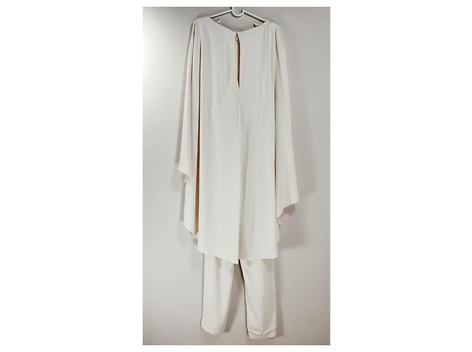 Mono Ralph Lauren con cinturón crema Crudo - vista 4