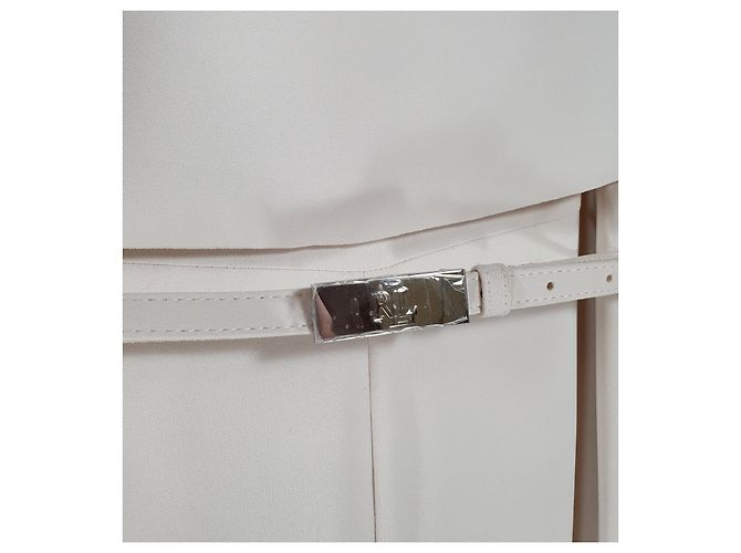 Mono Ralph Lauren con cinturón crema Crudo - vista 6