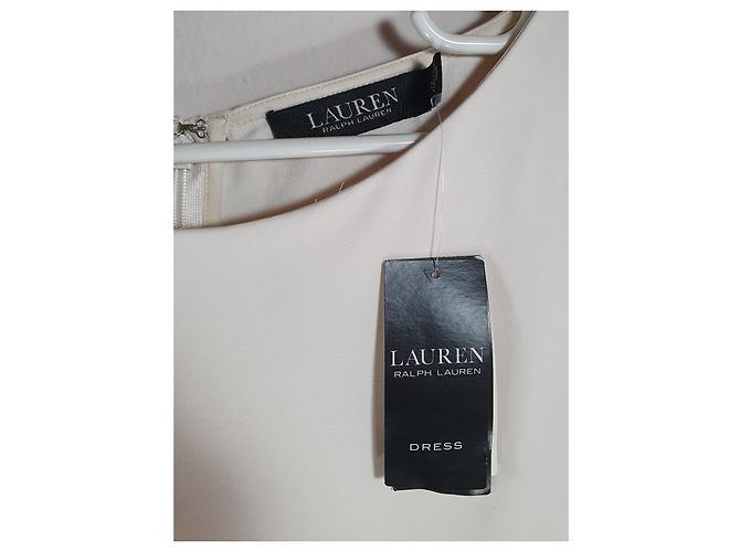 Mono Ralph Lauren con cinturón crema Crudo - vista 8