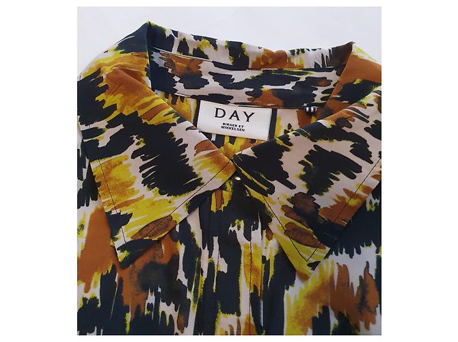 Blusa Day Birger & Mikkelsen de mezcla de seda de morera Multicolor - vista 5