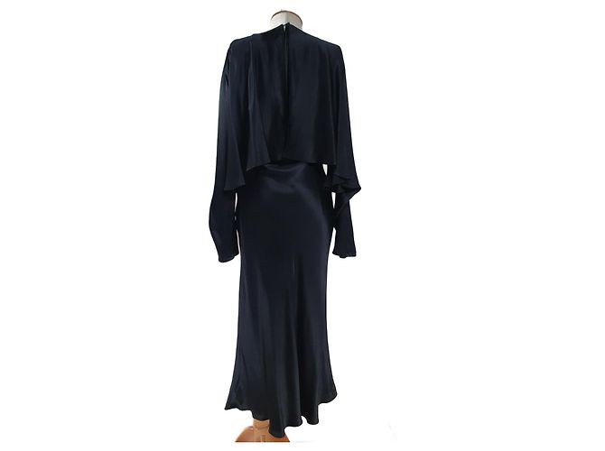 Autre Marque Schwarzes Maxikleid - Ansicht 2