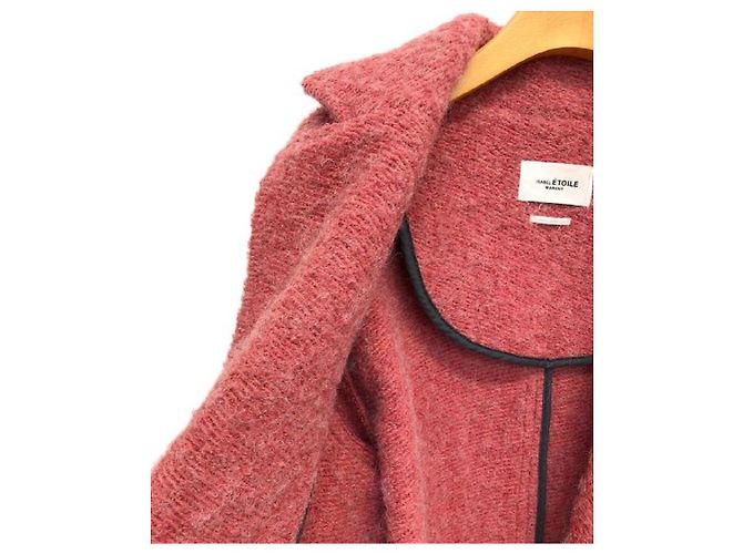 ****ISABEL MARANT ETOILE Abrigo Chester rosa - vista 3