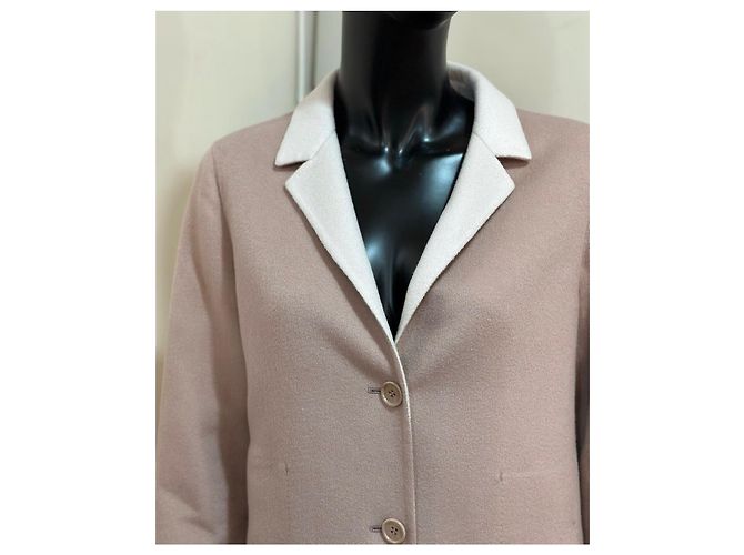 Abrigo Loro Piana de cachemira beige - vista 2