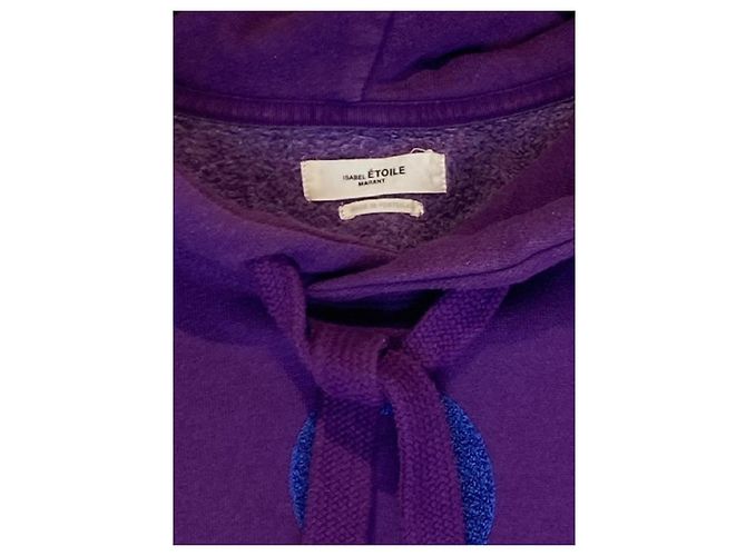 ****ISABEL MARANT Sudadera con capucha morada - vista 3