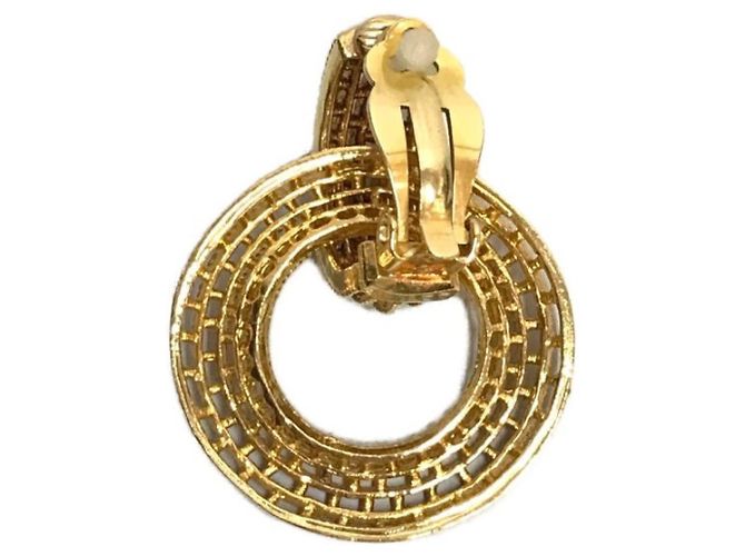 ***CHANEL-Creolen Golden - view 3
