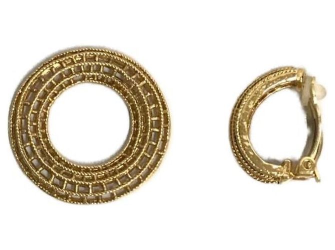 ***CHANEL-Creolen Golden - view 4