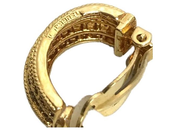 ***CHANEL-Creolen Golden - view 5