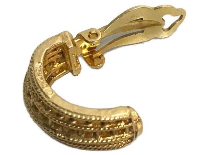 ***CHANEL-Creolen Golden - view 6