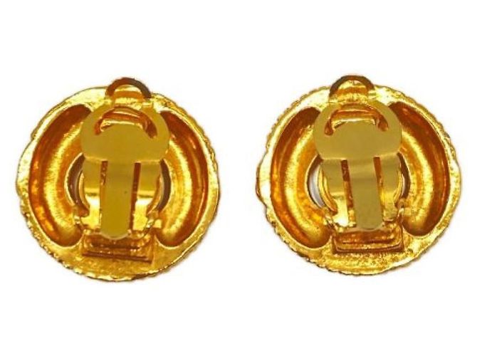 Chanel Ohrringe Gold Golden - Ansicht 2