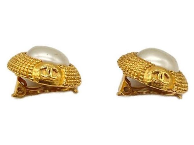 Chanel Ohrringe Gold Golden - Ansicht 3
