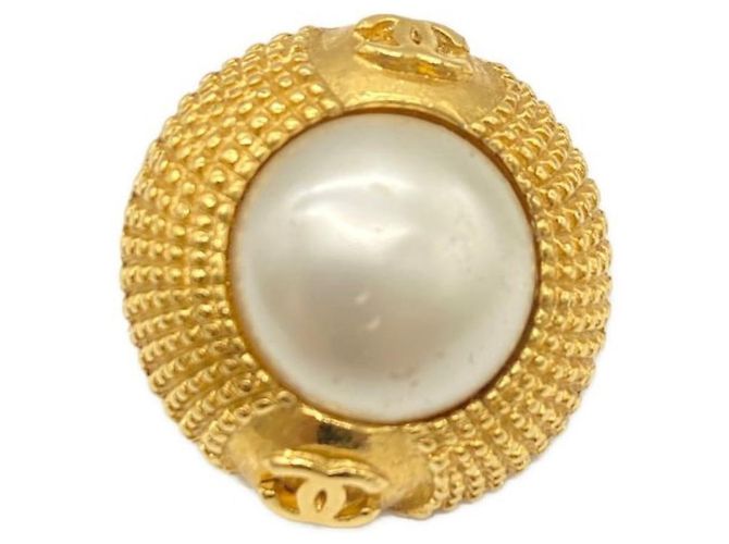 Chanel Ohrringe Gold Golden - Ansicht 4