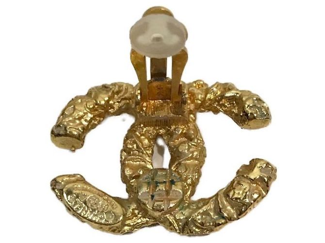 ***CHANEL Coco Mark Lava Ohrringe Golden - Ansicht 4