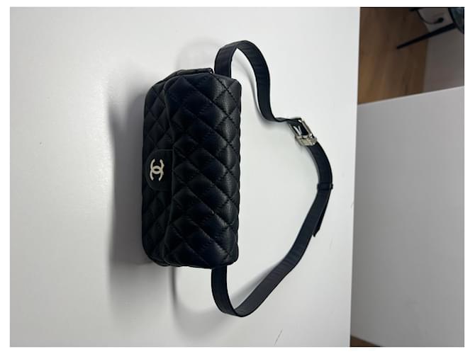 Chanel Geldbörsen, Geldbörsen, Fälle Schwarz - Ansicht 3